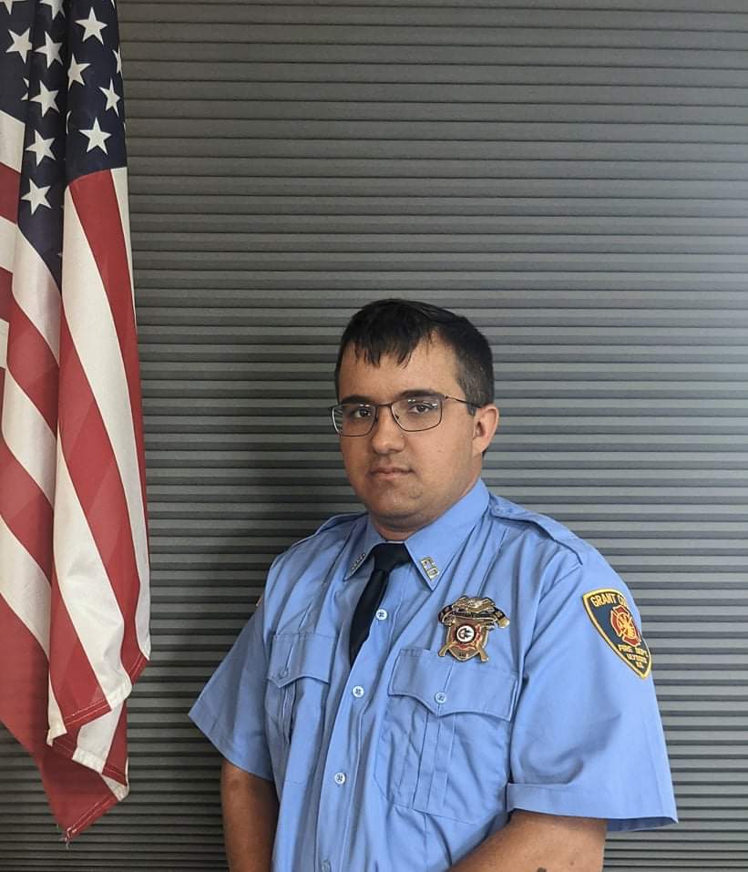 Jesse Cavasos, Grant County Firefighter